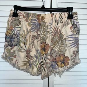 Rip Curl floral shorts